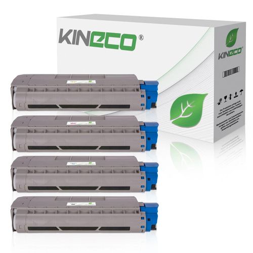 4 Toner kompatibel zu OKI C712 XL
