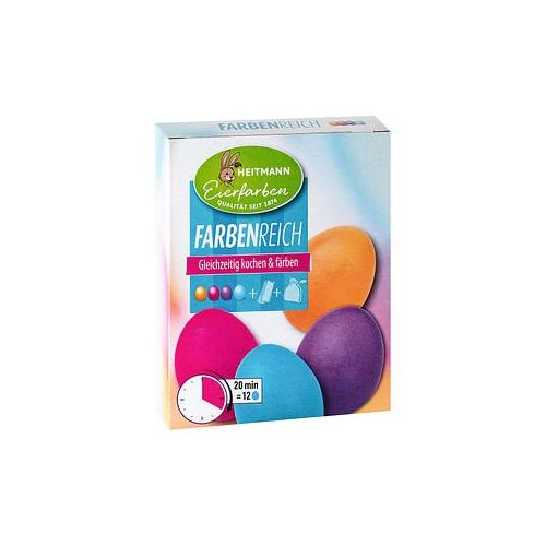 HEITMANN Eierfarben Farbenreich Eierfarben farbsortiert