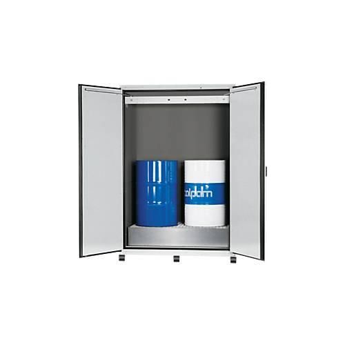 Sicherheitsschrank Typ 90 Asecos XL-CLASSIC-90, Flügeltüren mit Türfeststellanlage, 1 x Bodenauffangwanne mit Gitterrost, 235 l