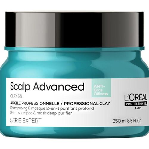 L'Oréal Professionnel Serie Expert Scalp Advanced Anti-Oiliness 2in1 deep purifier clay 250ml Haarmaske