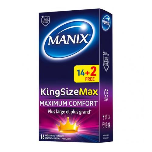 Préservatifs Manix King Size Max 14+2