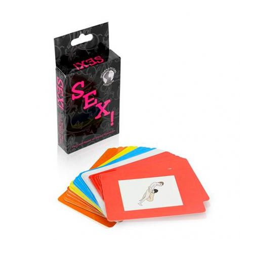 Jeu de cartes Sex international