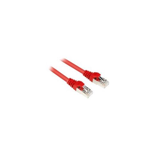 Patchkabel RJ45 Stecker > RJ45 Stecker CAT.6 S/FTP rot, 1,5 Meter