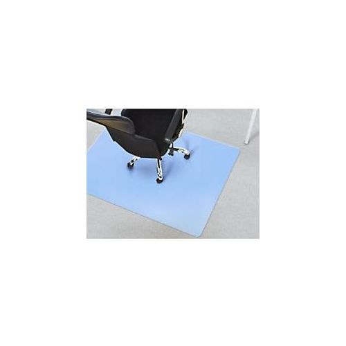 Bürostuhlunterlage Floordirekt Pro Teppich Blau Polypropylen 750 x 1200 mm