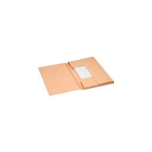 Djois Secolor 3 Flap Dokumentenmappe A4 Beige Pappkarton 270 g/m2