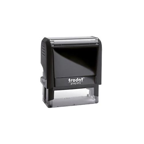 Trodat Adressstempel Printy 4913 Schwarz 7,4 x 3,5 x 8,5 cm