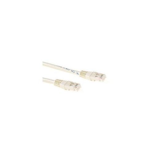 ACT Elfenbein 20 M U/UTP Cat6 Patchkabel mit RJ45-Steckern