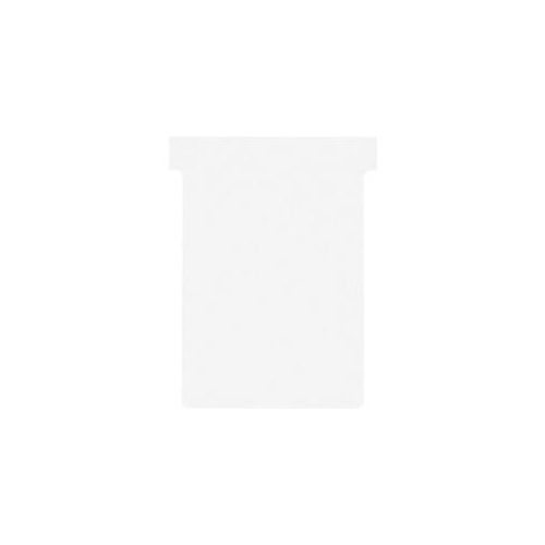 Nobo T-Steckkarten 3 Weiß 9,2 x 12 cm 100 Stück