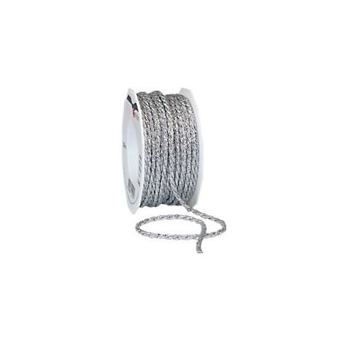 PRAESENT Kordel Loire 9030425-631 Silber 4 mm x 25 m 2 Stück