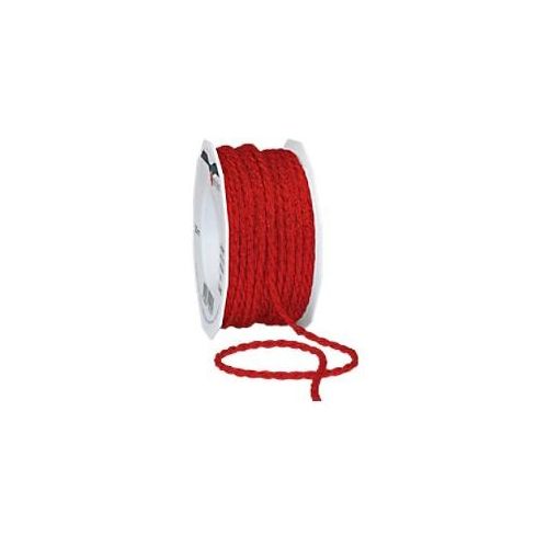 PRAESENT Kordel Loire 9030425-609 Rot 4 mm x 25 m 2 Stück