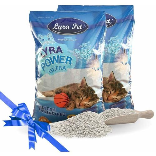 Lyra Pet - 30 Liter ® Lyra Power ultra excellent Katzenstreu + Geschenk