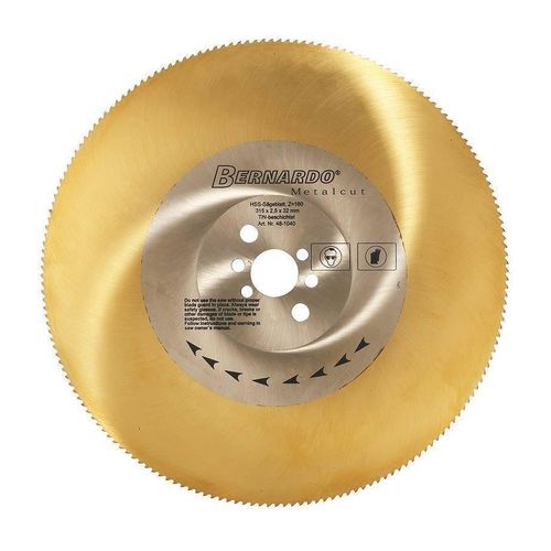 BERNARDO HSS TiN-beschichtet Sägeblatt HSS TiN-beschichtet 350 x 2,5 x 40 mm