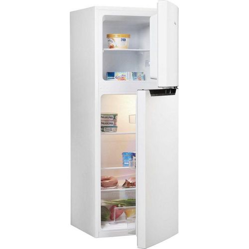 Amica Top Freezer DT 372 100 W, 128 cm hoch, 47 cm breit, weiß