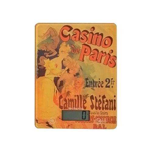 Vintage elektronische Küchenwaage 5kg – 1g Casino Paris – vks-303-1 Kitchen Chef