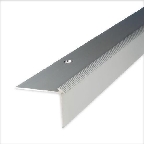 Treppenkanten- & Winkelprofil Aluminium 40 x 30 x 2700 mm Silber Winkelprofil – Silber – Proviston