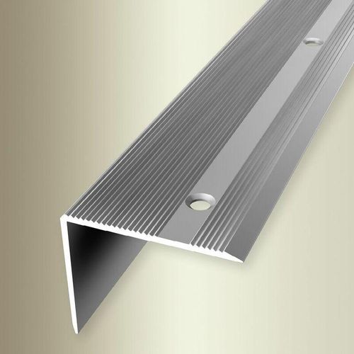 Treppenkanten- & Winkelprofil Aluminium 45 x 2500 mm Silber Winkelprofil – Silber – Proviston
