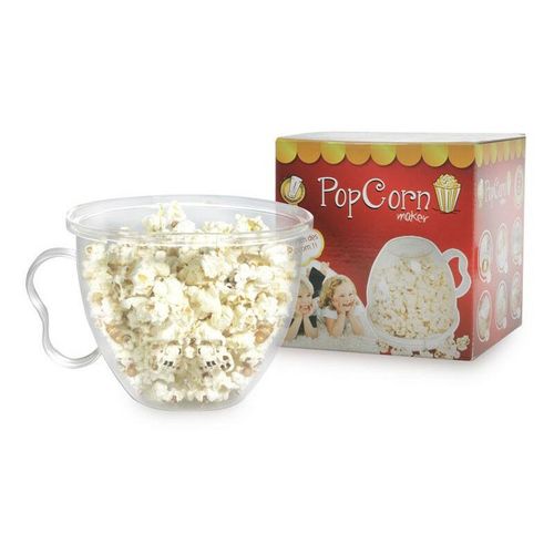 PopCorn Maker – VENTEO – Popcorn-Schüssel – 3-Minuten-Zeitschaltuhr – Einfach zu bedienen – Schnell – Mikrowellenbetrieb