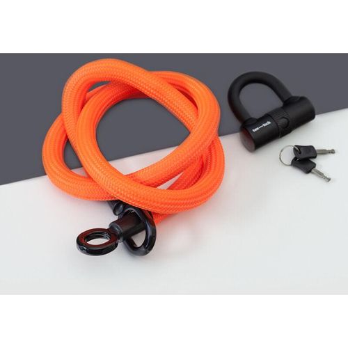 Tex-lock Fahrradschloss eyelet – orange – 160 cm – orange