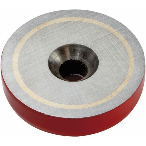 Magnetworks Flach-Topfmagnet (Rundmagnet) ø 38,0 mm Magnet Haltekraft bis 8 kg