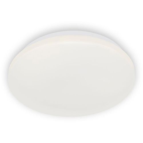 Led Badleuchte Briloner leuchten kalmus, 10 w, 900 lm, IP44, weiß, Kunststoff, ø 22 cm