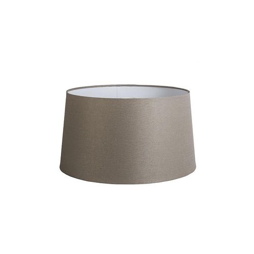 Taupe Leinen Lampenschirm 45 cm - Taupe