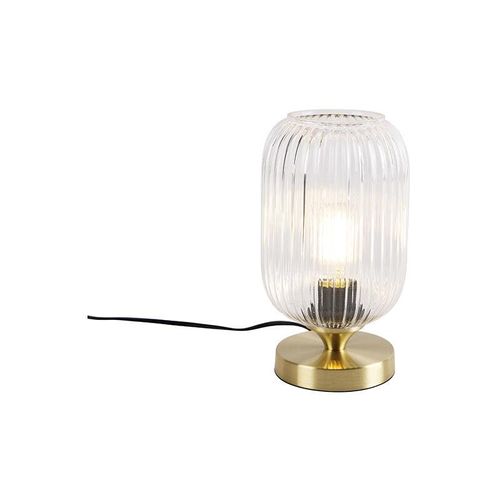 Art Deco Tischlampe Messing – Banci – Gold/Messing