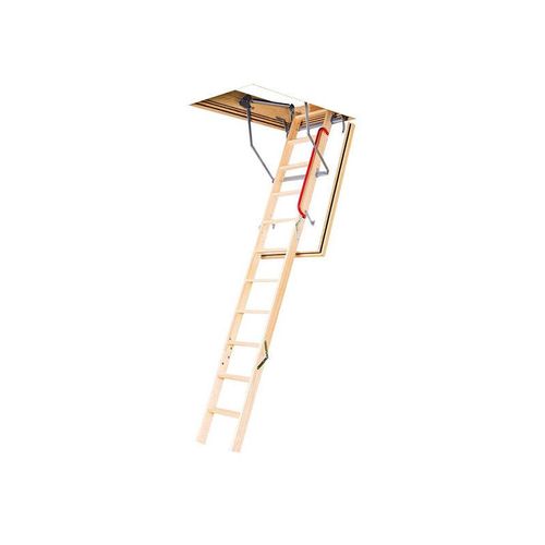 Holz Bodentreppe mit Brandschutz mit deckenöffnung 70x100cm – LWF60/70100-280
