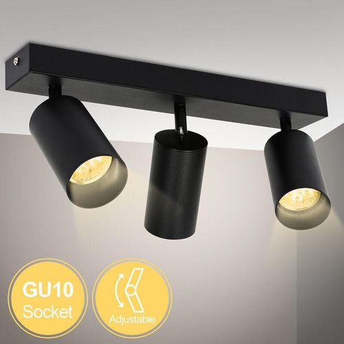 Deckenleuchte Decken-Leuchte led Deckenstrahler 4W Deckenlampe 3-flammig - Hengda