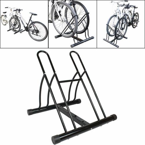 Baumarktplus - Fahrradständer für 2 Fahrräder duo Räder Fahrrad Ständer Rad schwarz Twin