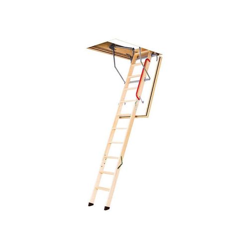 Holz Bodentreppe mit Brandschutz mit deckenöffnung 70x130cm – LWF60/70130-280
