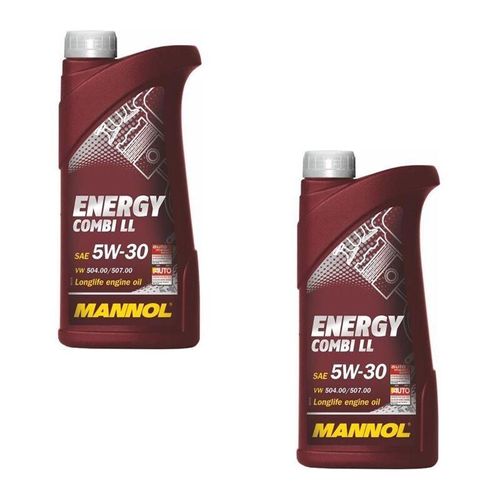 2 x 1 l mannol Energy Motorl Combi ll 5W30