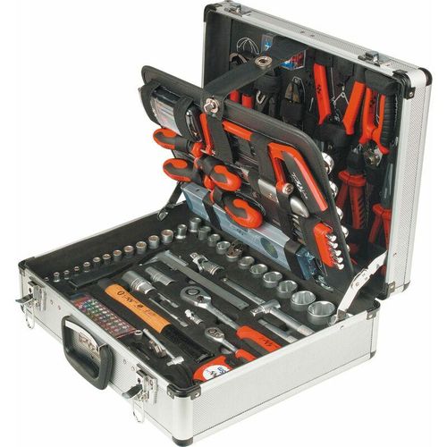 Werkzeugkoffer 129 tlg cv Werkzeugset Werkzeugkasten Werkzeugkiste – Primaster