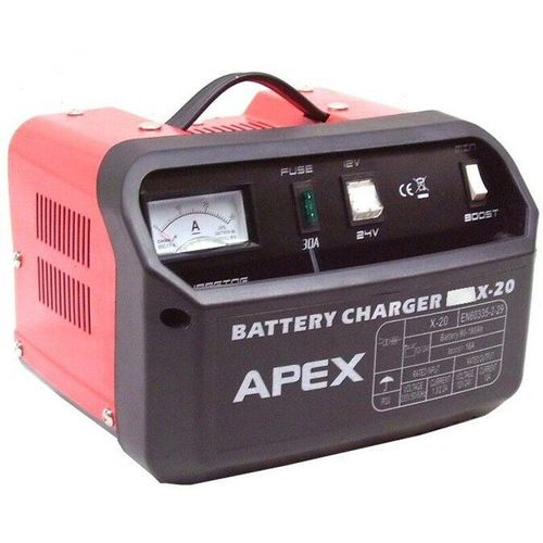 Apex - kfz Batterieladegerät Ladegerät 20 Starhilfe pkw lkw 12V 24V Motorrad Booster