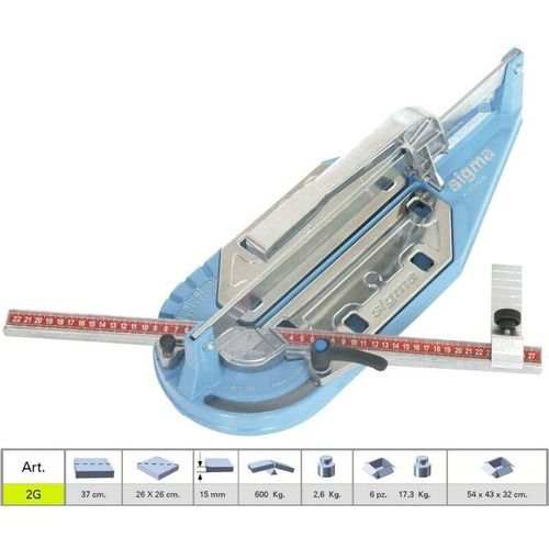 Fliesenschneider Sigma 2G manual 37 cm schnittlänge
