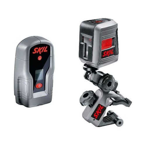 Skil - Set Lasernivelliergerät 0511 + Detektor 0551 für Eisenmetalle & Stromkabel