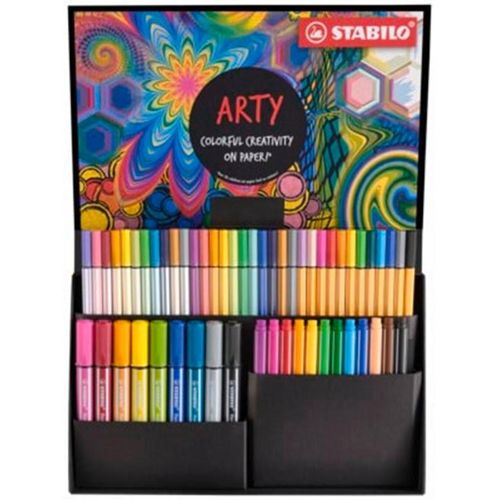 STABILO ARTY Creative Set 55 ass. Pens to all creative artists