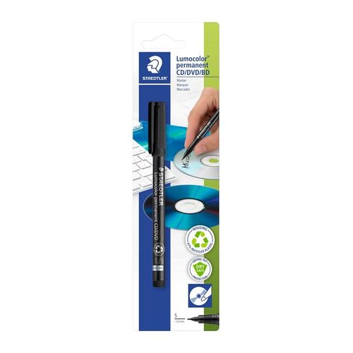 Staedtler Marker Lumocolor CD/DVD Black bc