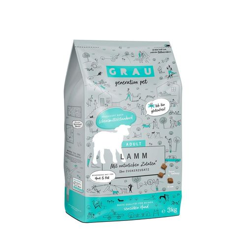 Grau Lamm 3kg