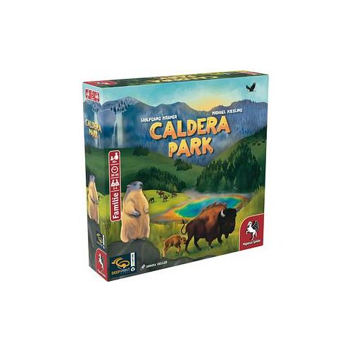 Pegasus Spiele Caldera Park Brettspiel