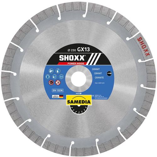 Shoxx GX13 Diamant-Trennscheibe ø 350 mm / 20 mm - Samedia
