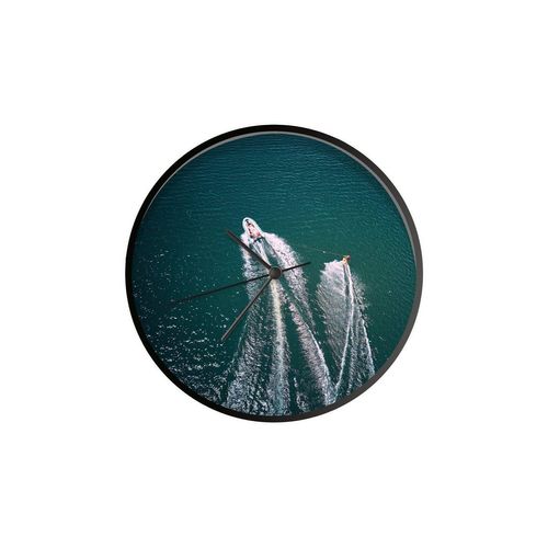 MuchoWow Wanduhr Wasserski
