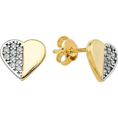 Balia Paar Ohrstecker Balia Ohrstecker für Damen 8K Gold (Ohrstecker)