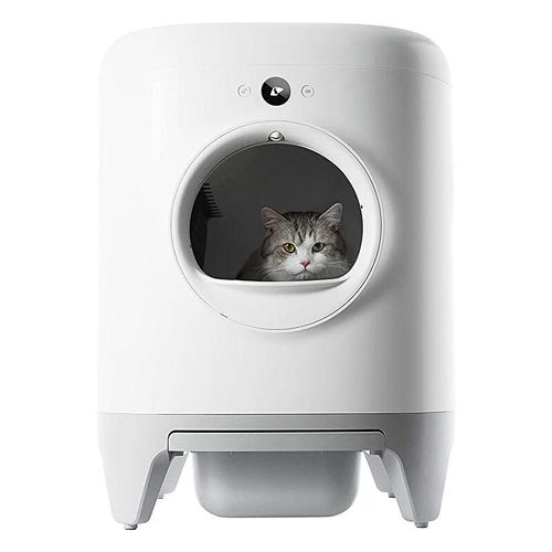 Pura x Selbstreinigende Katzentoilette, Katzenklo Selbstreinigend mit APP-Steuerung,XSecure/Odor Removal Automatische Katzentoilette für Mehrere