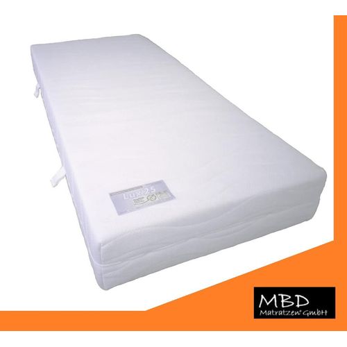 NEW Orthopädische 11 Zonen Matratze (100 x 200 cm H3) " LUX 25 "- Höhe 25 cm, Raumgewicht von 40 kg/m³ Hergestellt in Deutschland