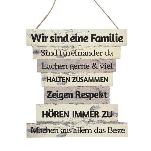 Boltze Schild Family, L30 x H32 cm