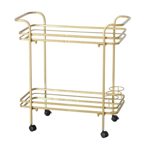 Boltze Tisch Higgins Küchenwagen, 77 x 36 x 79 cm