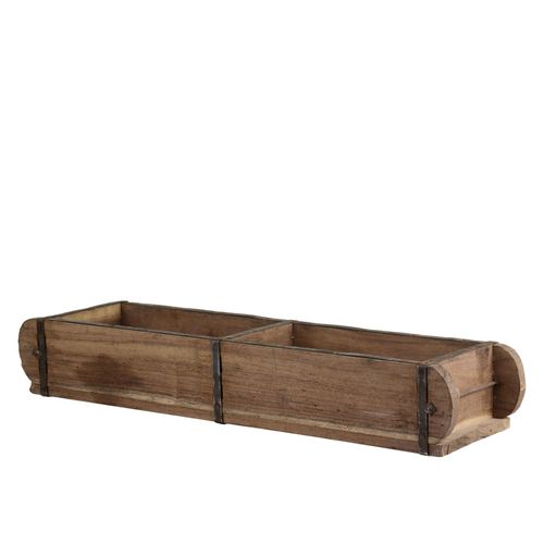 Chic Antique Alte Backsteinform 2-fach unikat, 56x15x10cm