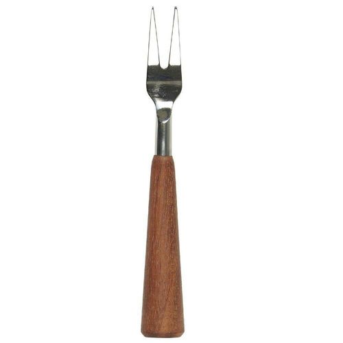 IB Laursen Tapasgabel mit Akazienholzgriff, 15 x 1.5 cm