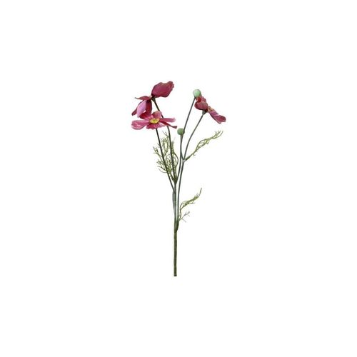 Chic Antique Fleur Kunstblume Schmuckkörbchen, H55, pink