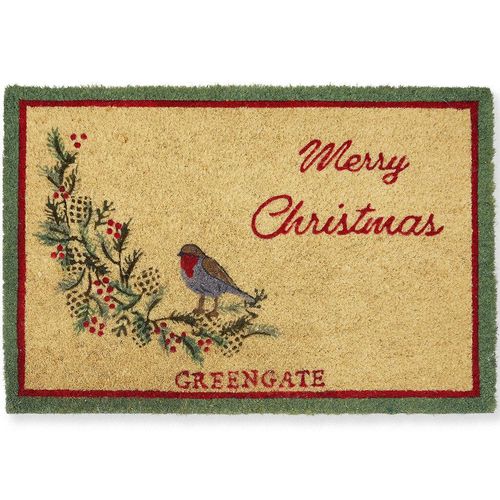 GreenGate Fußmatte Leonora Merry Christmas, 60 x 40 cm